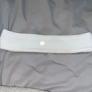 white lulu headband
